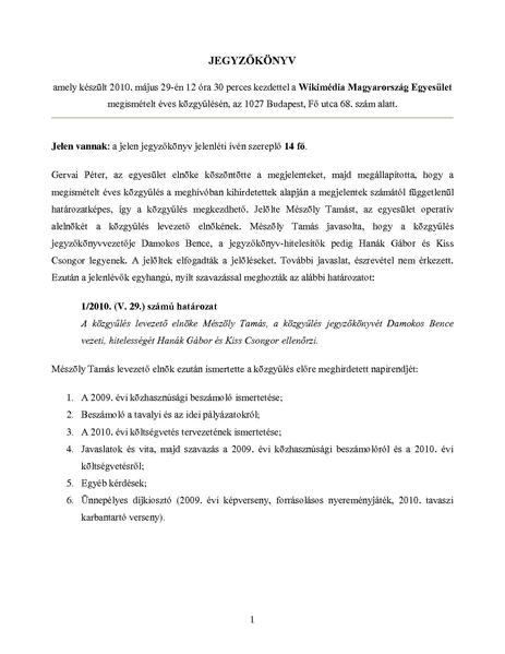 Fájl:Közgyűlési jegyzőkönyv – 2010. május 29.pdf