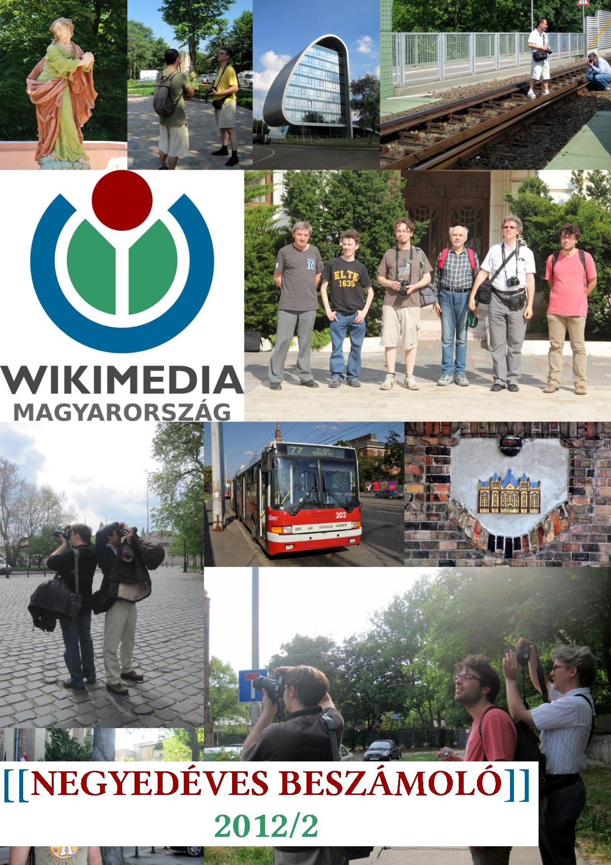 A Wikimédia Magyarország Egyesület 2012/2. Negyedéves beszámolója